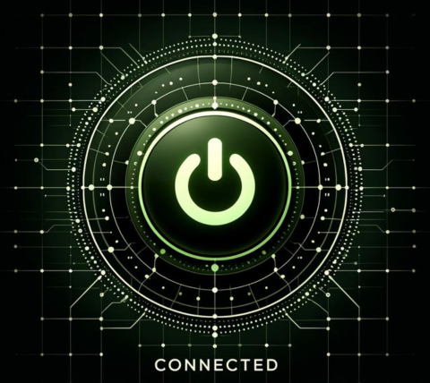 CyberghostVPN加速器 iOS 版连接的第三步，连接成功后即可访问谷歌。