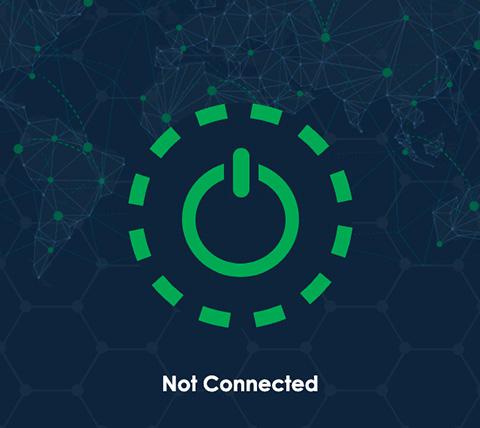 CyberghostVPN connect step 1, tap on button to connect to VPN